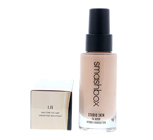 Smashbox 15 Hour Wear Hydrating Foundation Shade 1.15 30ml