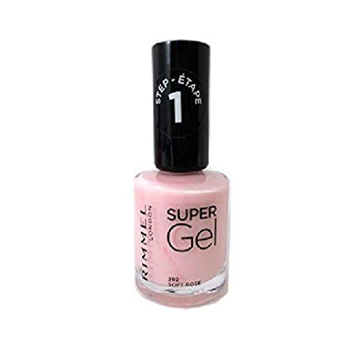 Rimmel Super Gel Nail Varnish 202 Soft Rose