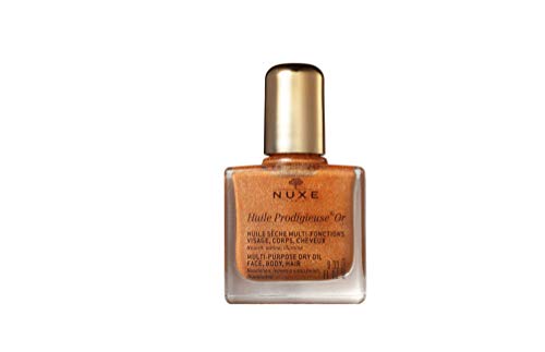 Nuxe HUILE PRODIGIEUSE GOLDEN SHIMMER Oil for Face/Body/Hair 10ml