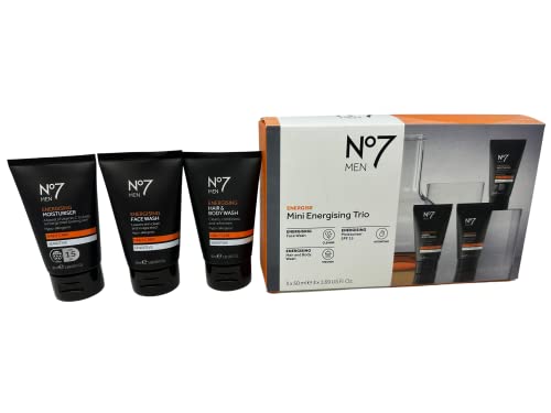 No7 Mens Energising Gift Set 3pc