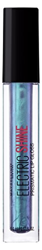Maybelline New York Electric Shine Holographic Lip Gloss Electric Blue 165