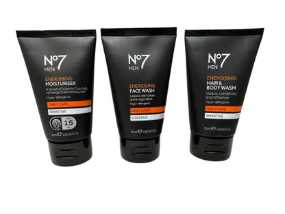 No7 Mens Energising Gift Set 3pc