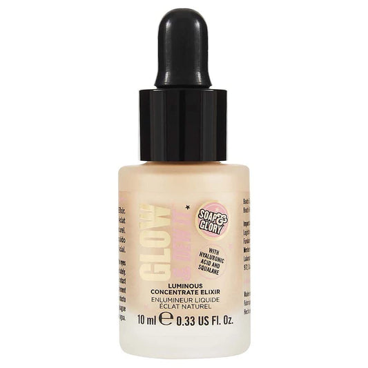 Soap & Glory Glow & Dew It Luminous Concentrate Elixir in Gold Shimmer 10ml