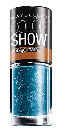 Maybelline Color Show Vintage Leather Nail Polish- 207 Turquoise Temptation