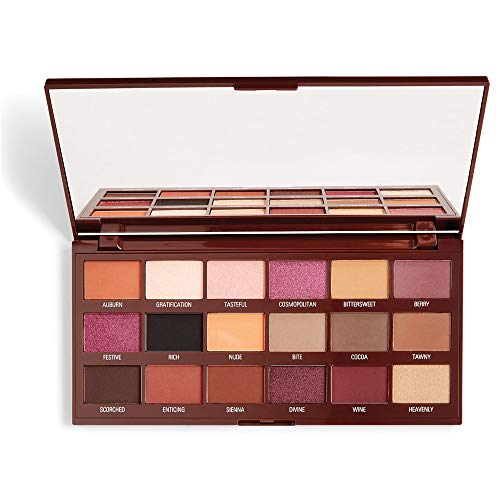 I Heart Makeup Revolution Cranberries And Chocolate Eyeshadow Palette