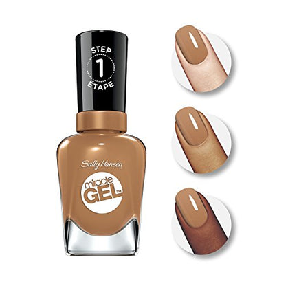 Sally Hansen Miracle Gel Nail Polish Tan-Acious