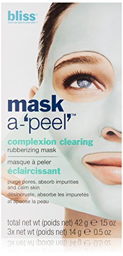 bliss Mask A-'Peel' Complexion Clearing Rubberizing Mask 3 x 14 g