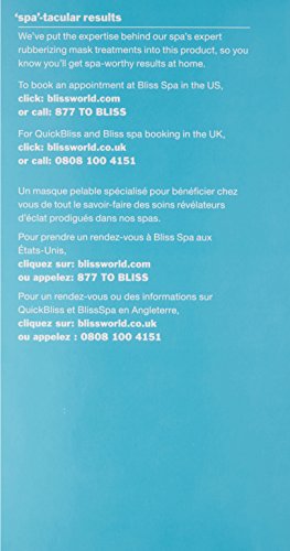 bliss Mask A-'Peel' Complexion Clearing Rubberizing Mask 3 x 14 g