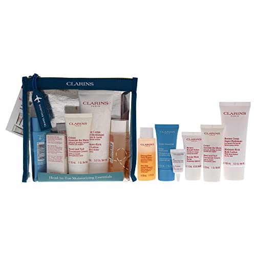 CLARINS Head to Toe Moisturising Essentials Set 7 Piece