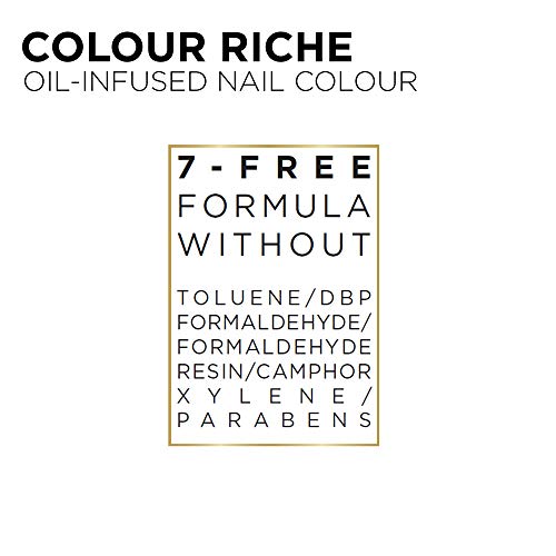 L’Oréal Paris Riche A L'huile Nail Polish - B03 Bleu Jasmin