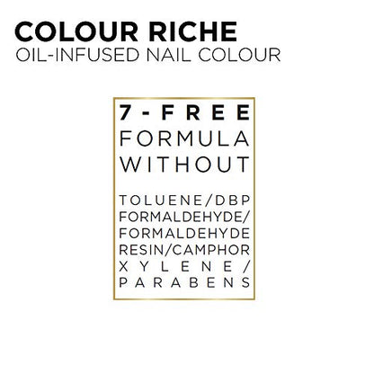 L’Oréal Paris Riche A L'huile Nail Polish - B03 Bleu Jasmin