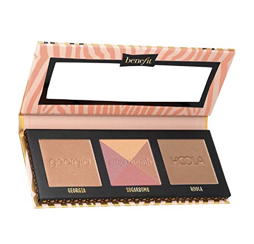 BENEFIT Cheek Stars Mini Reunion Tour Palette including Hoola, Sugarbomb & Georgia