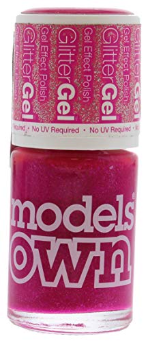 Models Own HyperGel Nail Polish Petunia Glitz