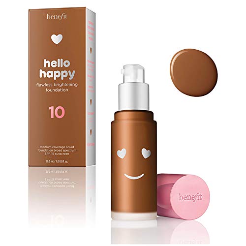 Benefit Hello Happy Flawless Brightening Foundation Shade 10, 30ml