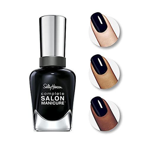 Sally Hansen Complete Salon Manicure Nail Polish - To the Moon and Black