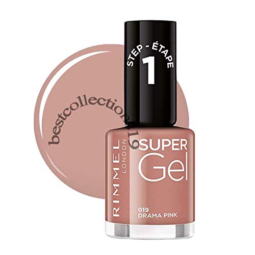 Rimmel Super Gel Nail Varnish Drama Pink