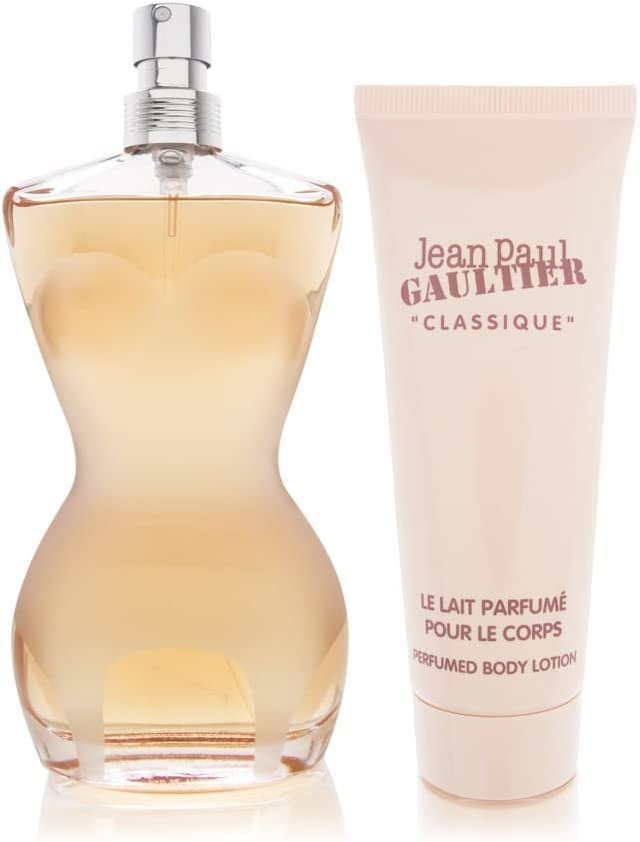 Jean Paul Gaultier Classique Eau de Toilette Spray 50ml & Body Lotion 75ml