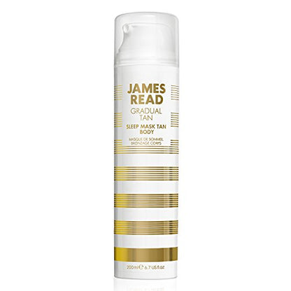 JAMES READ Sleep Mask, Overnight Gradual Tan Gel for the Body 200ml