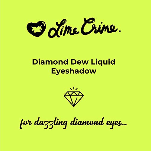 Lime Crime Starlight diamond dew glitter liquid eyeshadow in Starlight