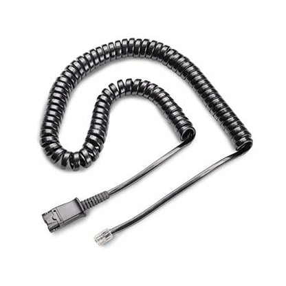 Plantronics Amplifier Coil Cord to QD Modular Plug, 26716-01 Consumer Portable Electronics/Gadgets