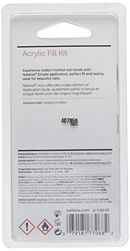 Nailene Acrylic Fill Kit up to 4 salon filles 77068 clear
