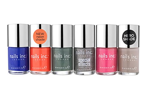 Nails Inc 6 Bottle Set Must Haves Collection