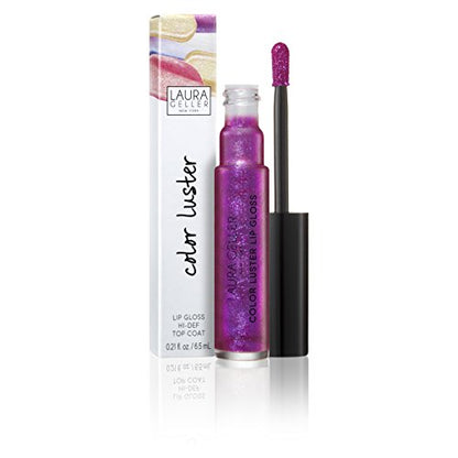 Laura Geller Colour Luster Lip Gloss Hi-Def Top Coat Amethyst Glaze