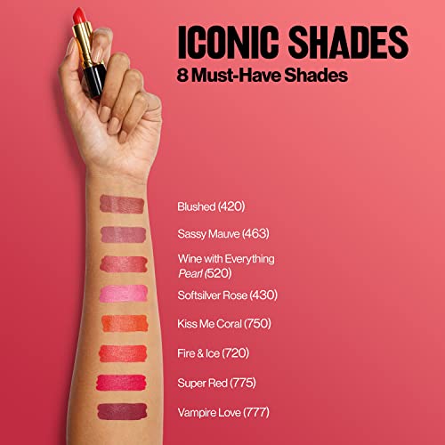 Revlon Lustrous Pearl Lipstick Softsilver Rose