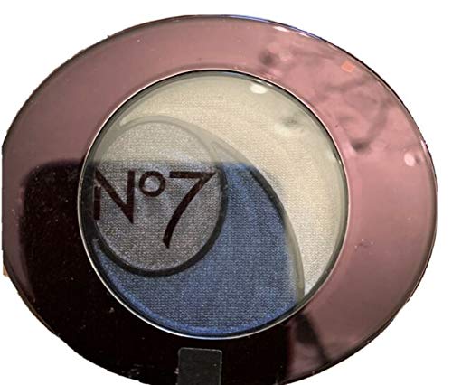 No7 Stay Perfect Trio Eyeshadow Palette - Smoky Blue 3g