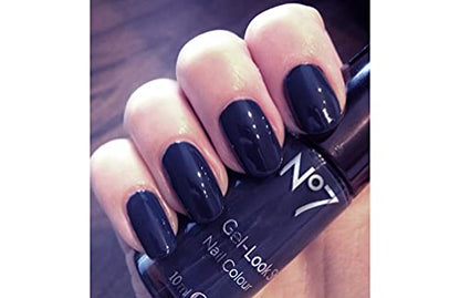 No 7 Gel Finish Nail Colour Midnight