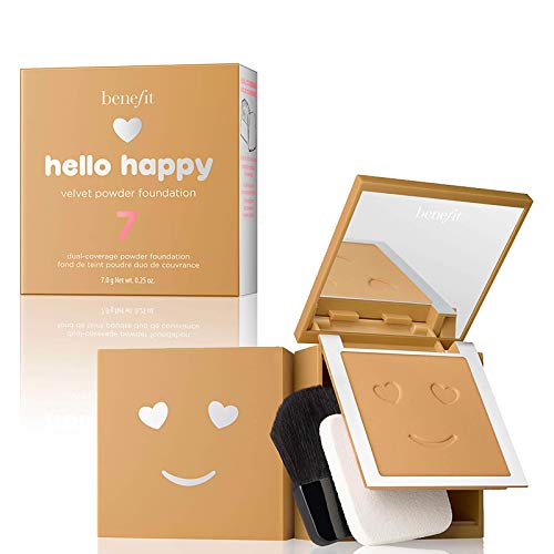 Benefit Hello Happy Velvet Powder Foundation 7g (Shade 07)