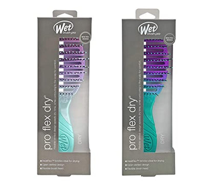 Wet brush Ombré bundle - Wet Brush Brush Pro Flex Dry - Millennial Ombre & Teal Ombre