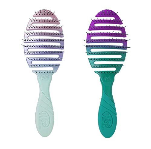 Wet brush Ombré bundle - Wet Brush Brush Pro Flex Dry - Millennial Ombre & Teal Ombre