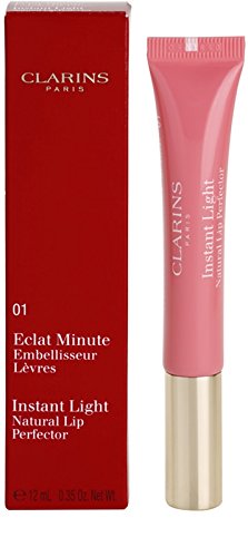 Clarins Instant Light Natural Lip Perfector 12ml 01 - Rose Shimmer