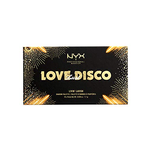 NYX Love Lust Disco Eyeshadow Palette Livin Lavish 01