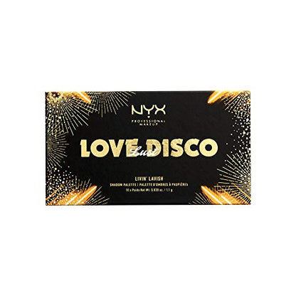 NYX Love Lust Disco Eyeshadow Palette Livin Lavish 01