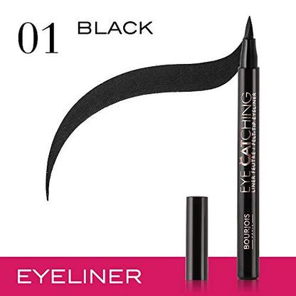 Bourjois Eye Catching Felt Tip Eyeliner Black
