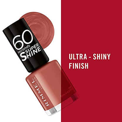 Rimmel 60 SECONDS SUPER SHINE TAN-707-A-COTTA