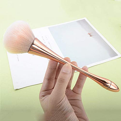 Professional Large Blush & Makeup Brush in Rose Gold