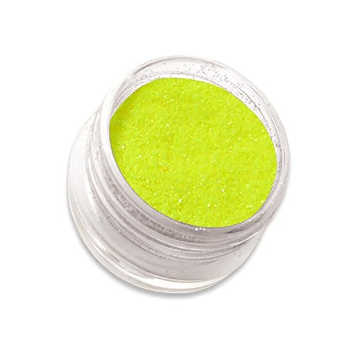 Nail & Body Glitter, Neon Yellow