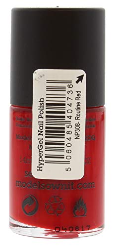 Models Own HyperGel Nail Polish Routine Red