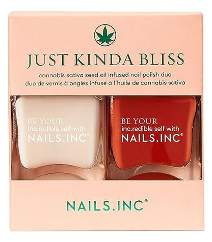 Nails Inc Nail Polish Duo Just Kinda Bliss Collection