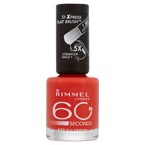 Rimmel 60 Seconds Nail Polish, Suns Downer