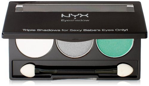 NYX Cosmetics Trio Eyeshadow Opal/Luster/Platinum