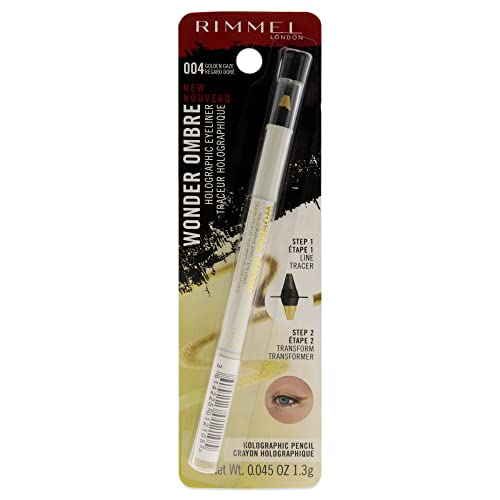 Rimmel Wonder Ombre Holographic Eyeliner Golden Gaze 004