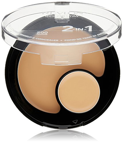 Revlon Colorstay 2-In-1 Compact Makeup & Concealer Nude