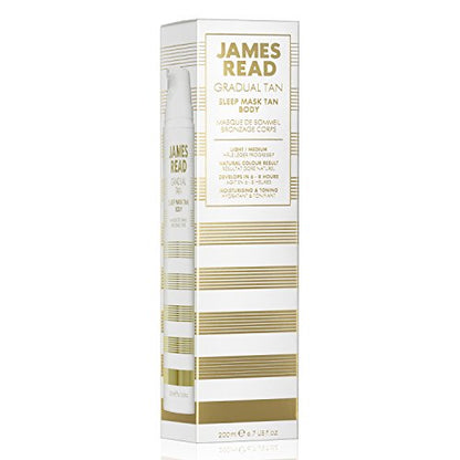 JAMES READ Sleep Mask, Overnight Gradual Tan Gel for the Body 200ml