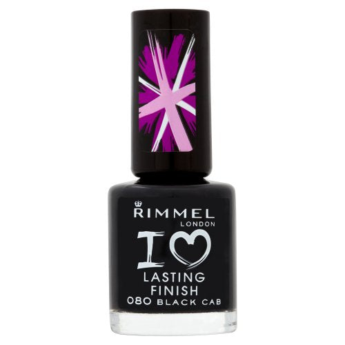 Rimmel I Love Lasting Finish Nail Polish, Black Cab