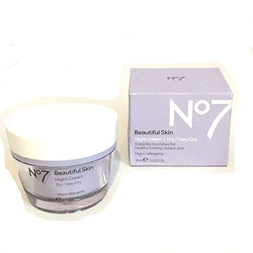 No7 Beautiful Skin Night Cream For Dry / Very Dry 50Ml