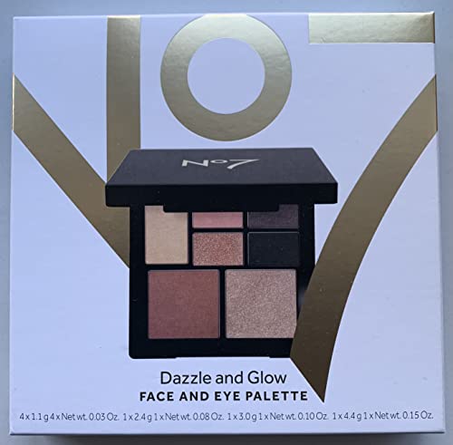 No7 Dazzle and Glow Face and Eye Palette